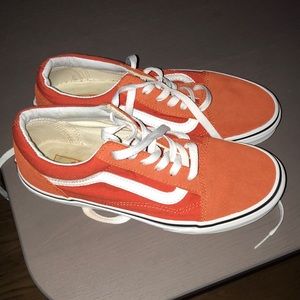 🍊 orange Vans Old Skool